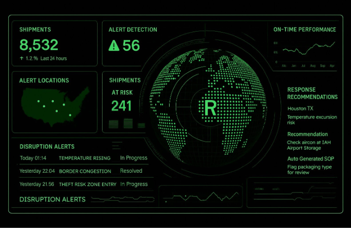 RADAR - Fully Autonomous Logistics Control Tower
